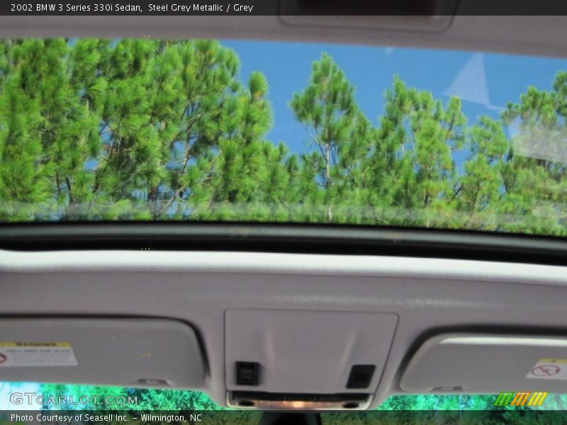 Steel Grey Metallic / Grey 2002 BMW 3 Series 330i Sedan