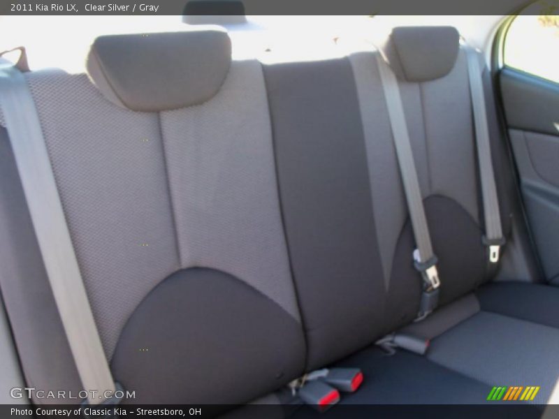 Clear Silver / Gray 2011 Kia Rio LX