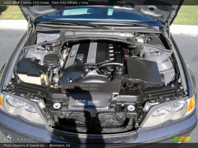 Steel Grey Metallic / Grey 2002 BMW 3 Series 330i Sedan