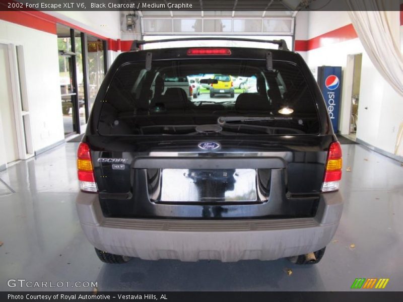 Black Clearcoat / Medium Graphite 2002 Ford Escape XLT V6