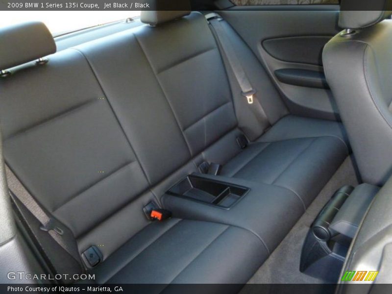  2009 1 Series 135i Coupe Black Interior
