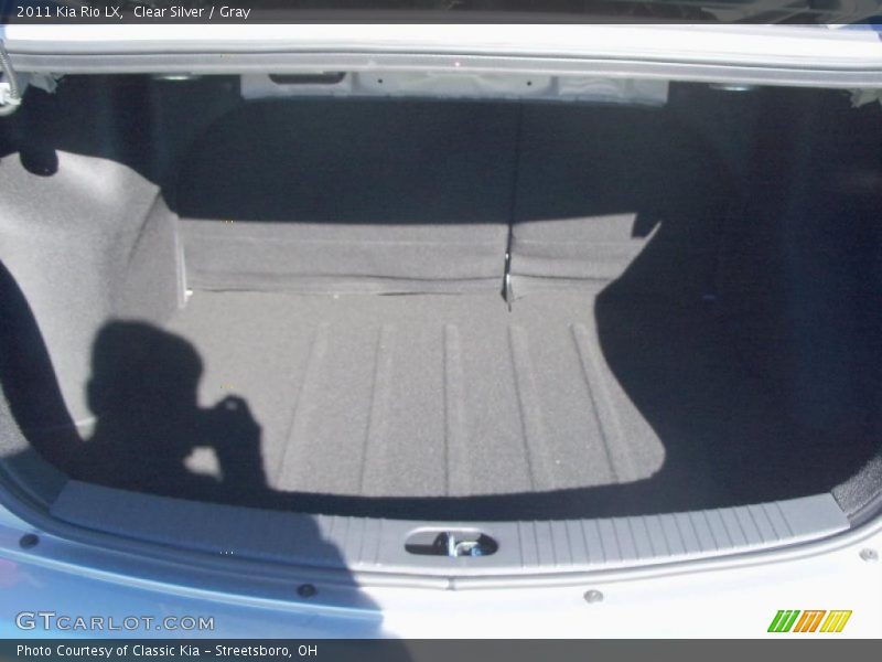 Clear Silver / Gray 2011 Kia Rio LX