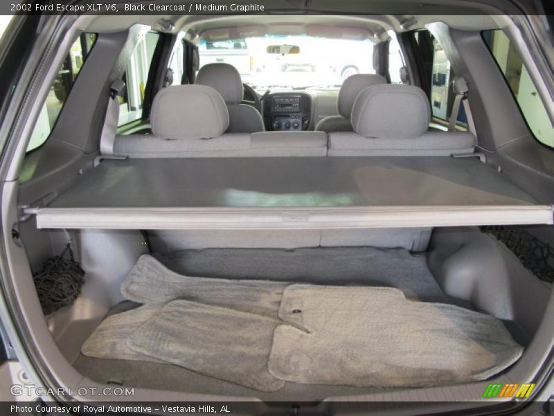 Black Clearcoat / Medium Graphite 2002 Ford Escape XLT V6