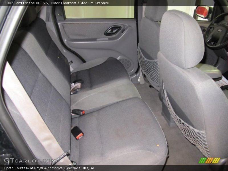 Black Clearcoat / Medium Graphite 2002 Ford Escape XLT V6