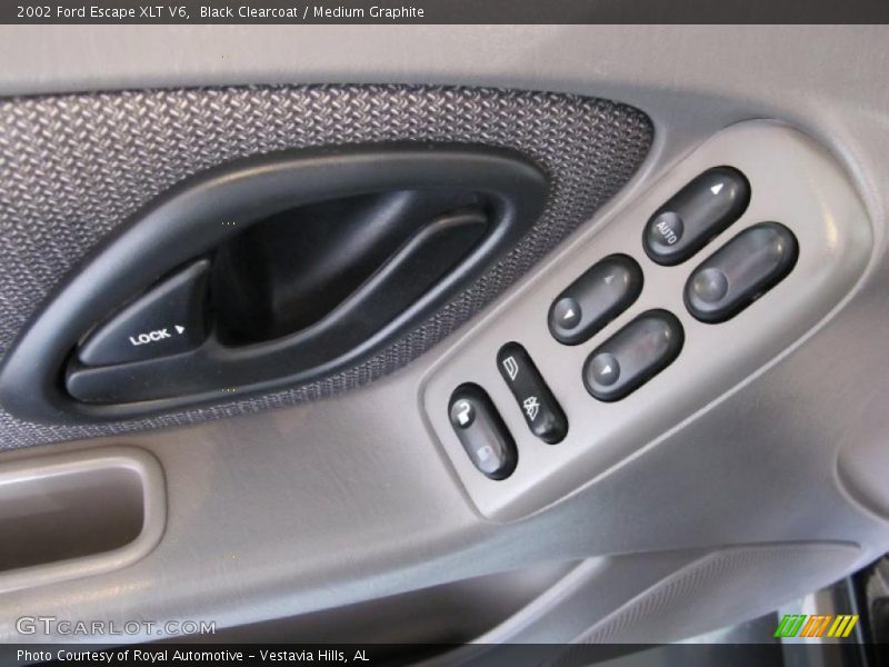 Black Clearcoat / Medium Graphite 2002 Ford Escape XLT V6
