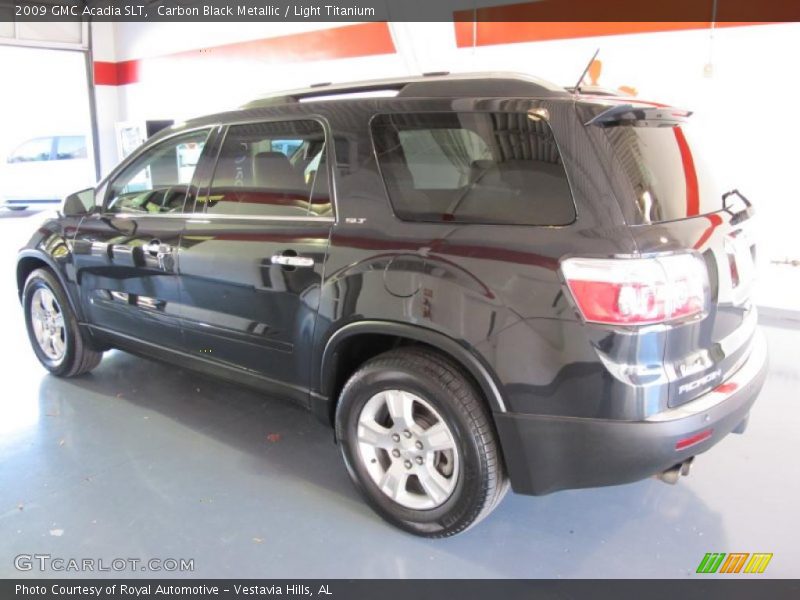 Carbon Black Metallic / Light Titanium 2009 GMC Acadia SLT