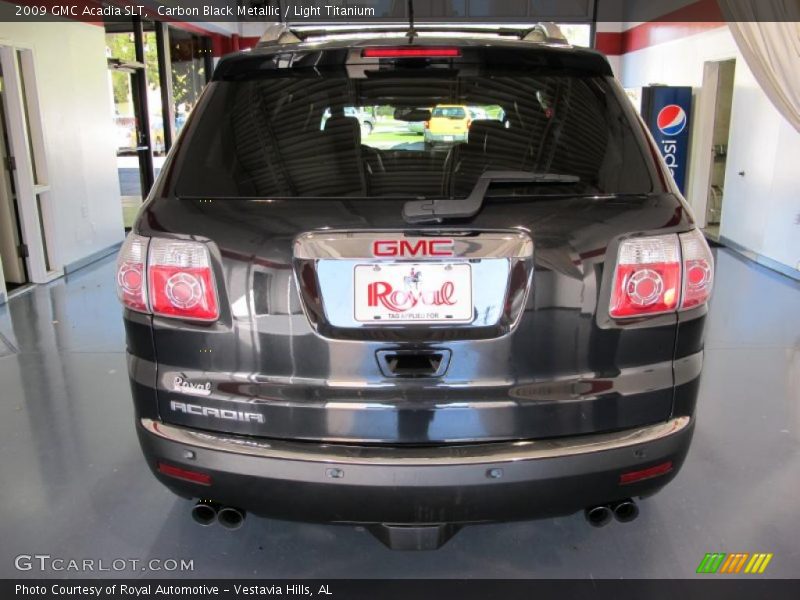 Carbon Black Metallic / Light Titanium 2009 GMC Acadia SLT