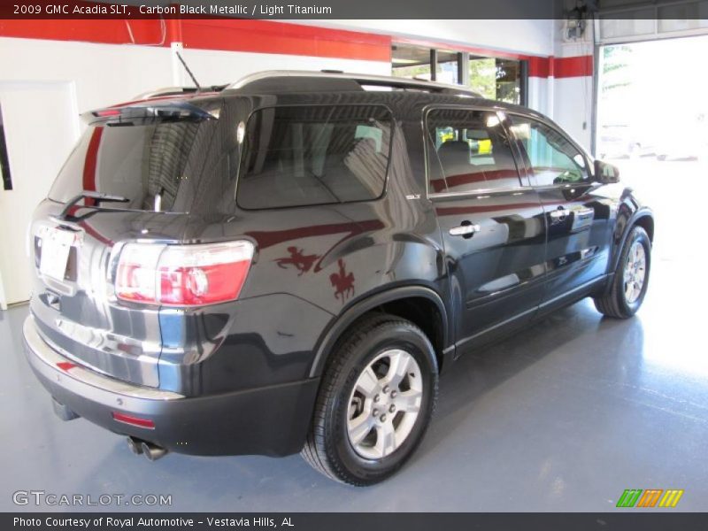 Carbon Black Metallic / Light Titanium 2009 GMC Acadia SLT