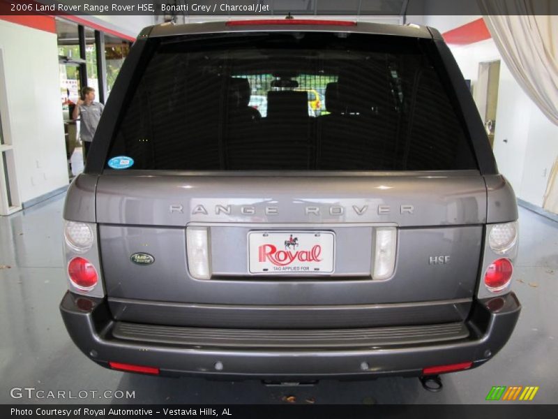 Bonatti Grey / Charcoal/Jet 2006 Land Rover Range Rover HSE