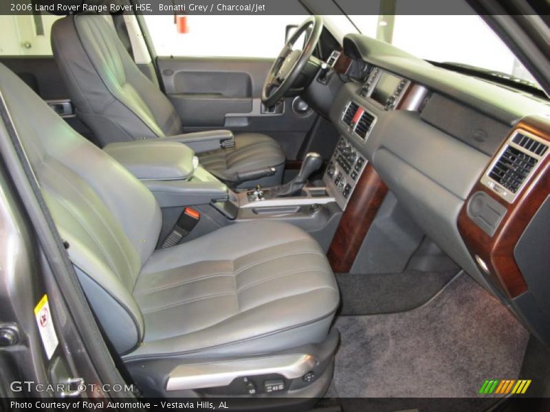  2006 Range Rover HSE Charcoal/Jet Interior