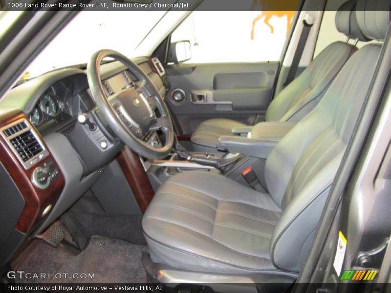  2006 Range Rover HSE Charcoal/Jet Interior