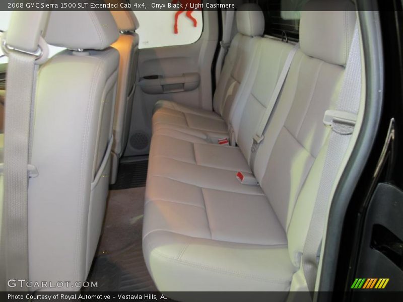 Onyx Black / Light Cashmere 2008 GMC Sierra 1500 SLT Extended Cab 4x4