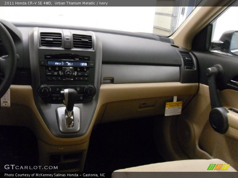 Urban Titanium Metallic / Ivory 2011 Honda CR-V SE 4WD