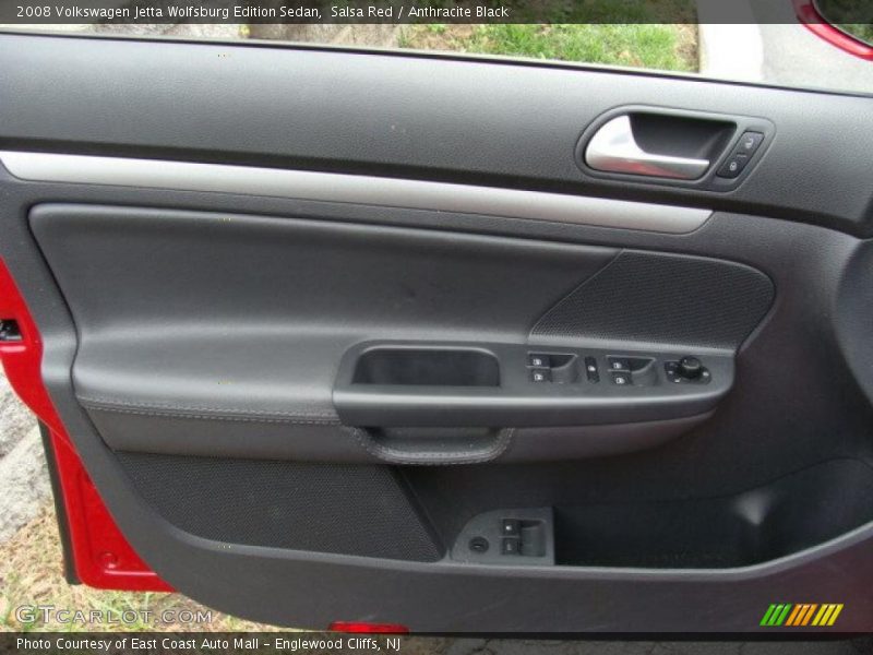 Salsa Red / Anthracite Black 2008 Volkswagen Jetta Wolfsburg Edition Sedan