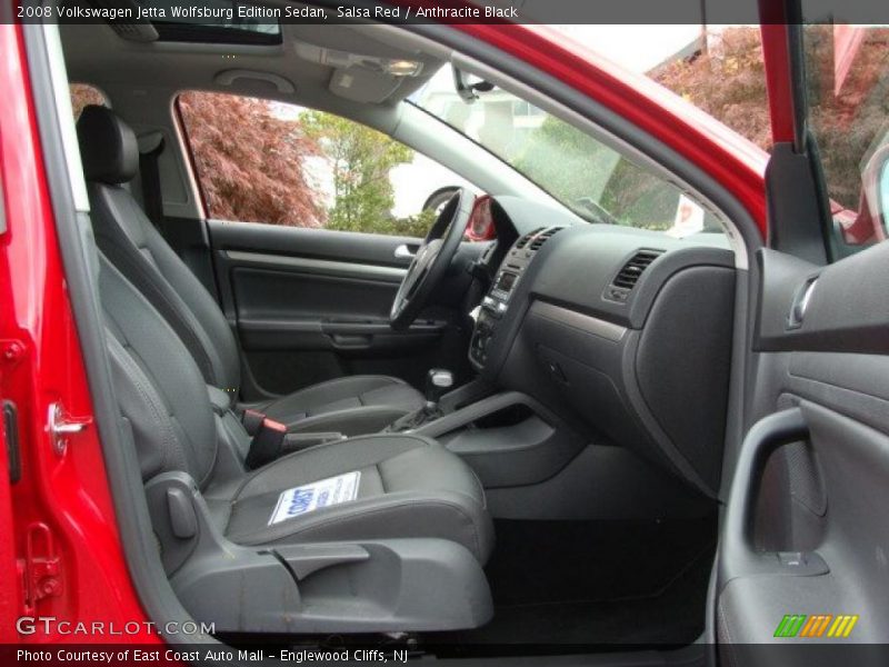 Salsa Red / Anthracite Black 2008 Volkswagen Jetta Wolfsburg Edition Sedan