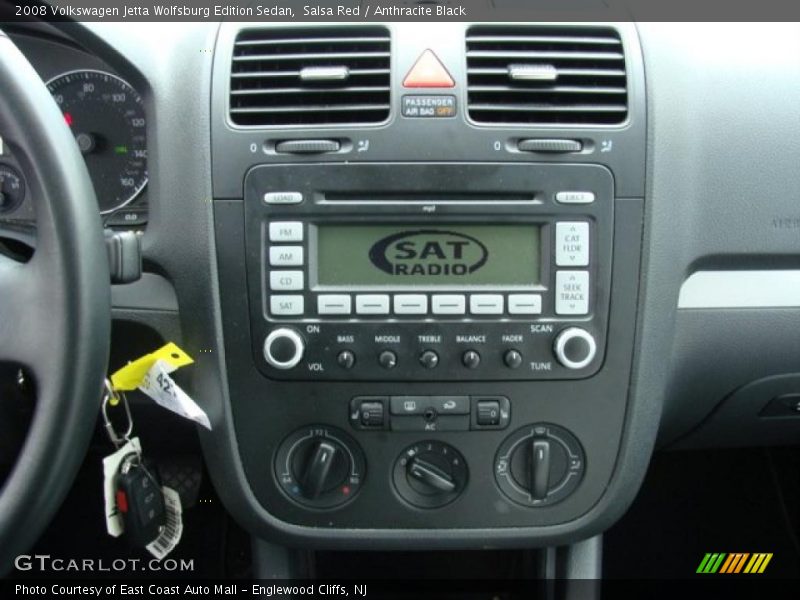 Salsa Red / Anthracite Black 2008 Volkswagen Jetta Wolfsburg Edition Sedan