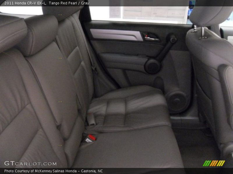 Tango Red Pearl / Gray 2011 Honda CR-V EX-L