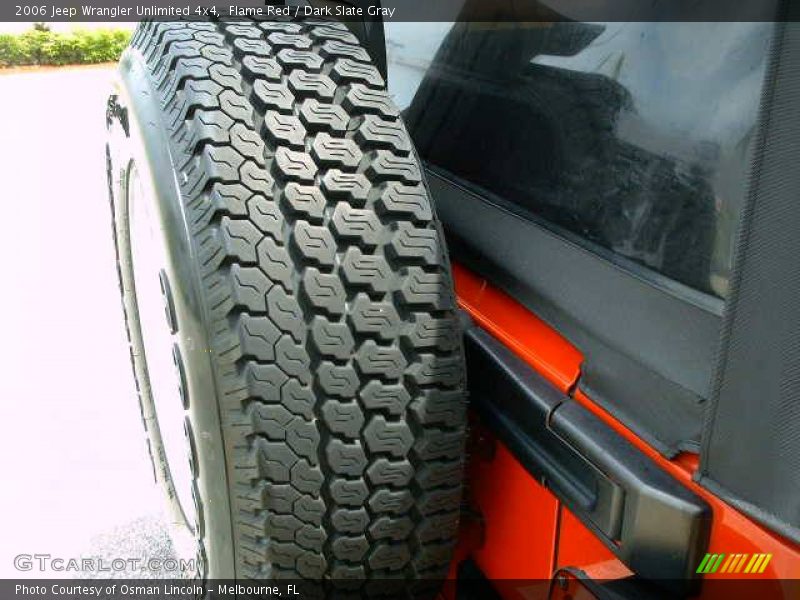 Flame Red / Dark Slate Gray 2006 Jeep Wrangler Unlimited 4x4