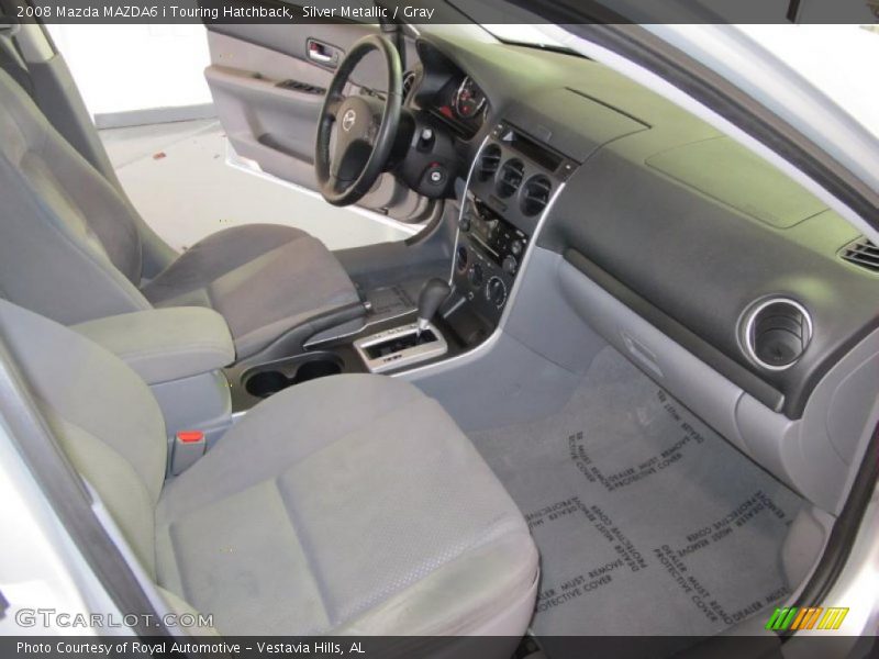  2008 MAZDA6 i Touring Hatchback Gray Interior