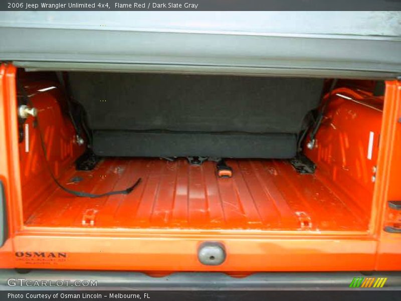 Flame Red / Dark Slate Gray 2006 Jeep Wrangler Unlimited 4x4