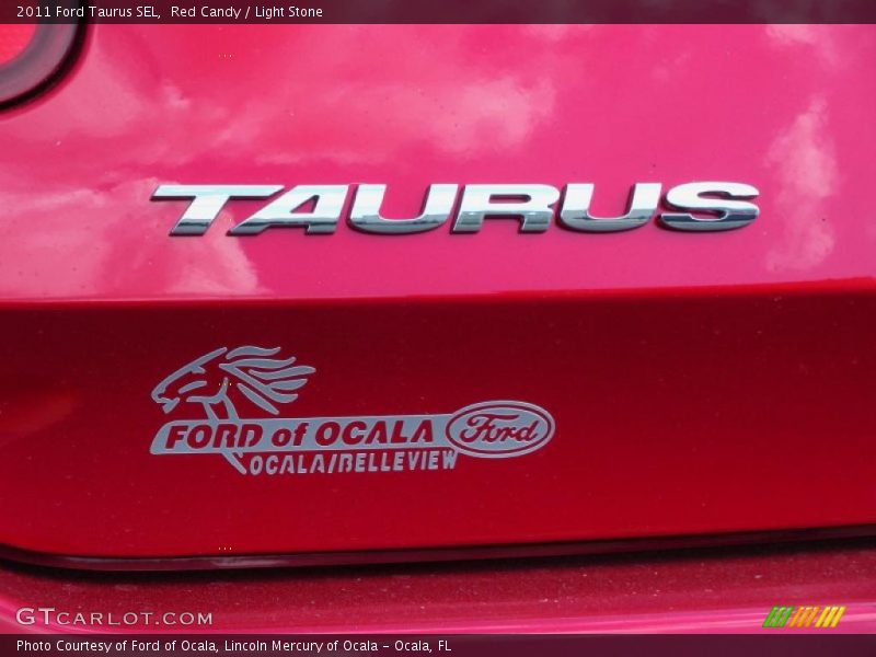 Red Candy / Light Stone 2011 Ford Taurus SEL