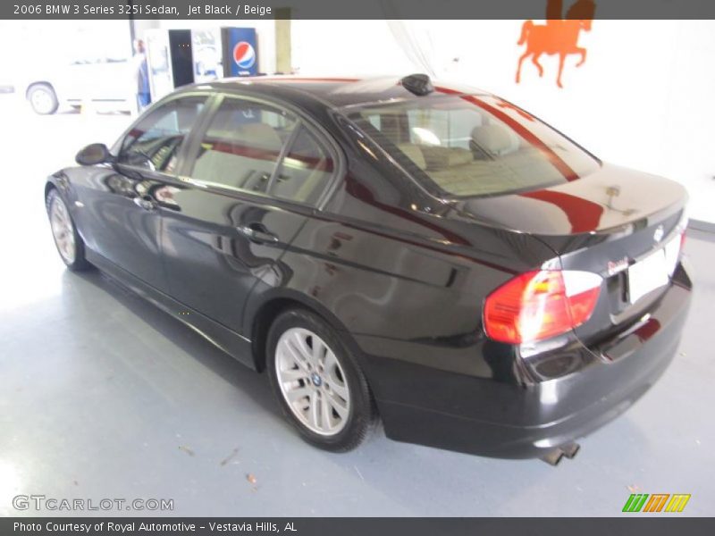 Jet Black / Beige 2006 BMW 3 Series 325i Sedan
