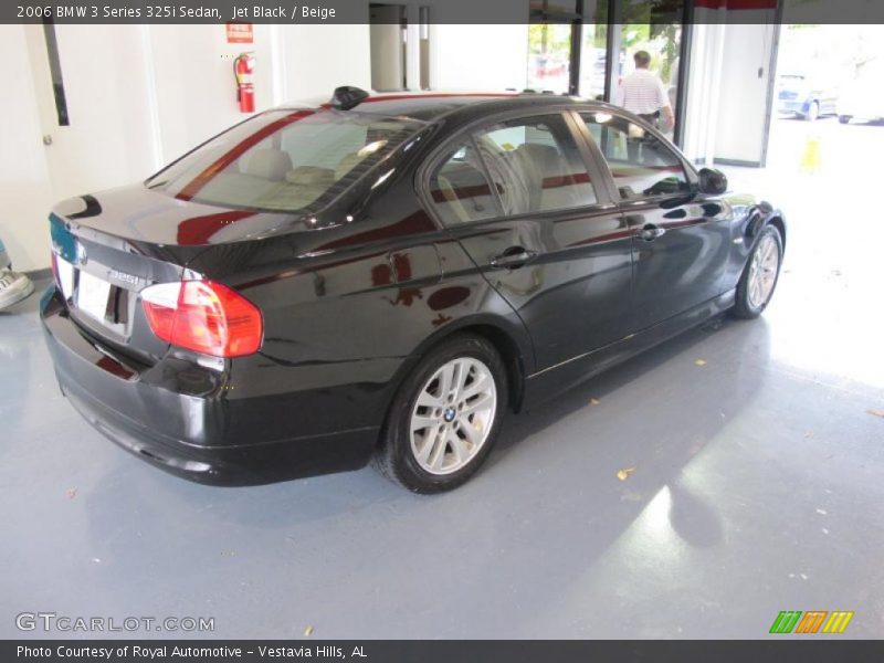 Jet Black / Beige 2006 BMW 3 Series 325i Sedan