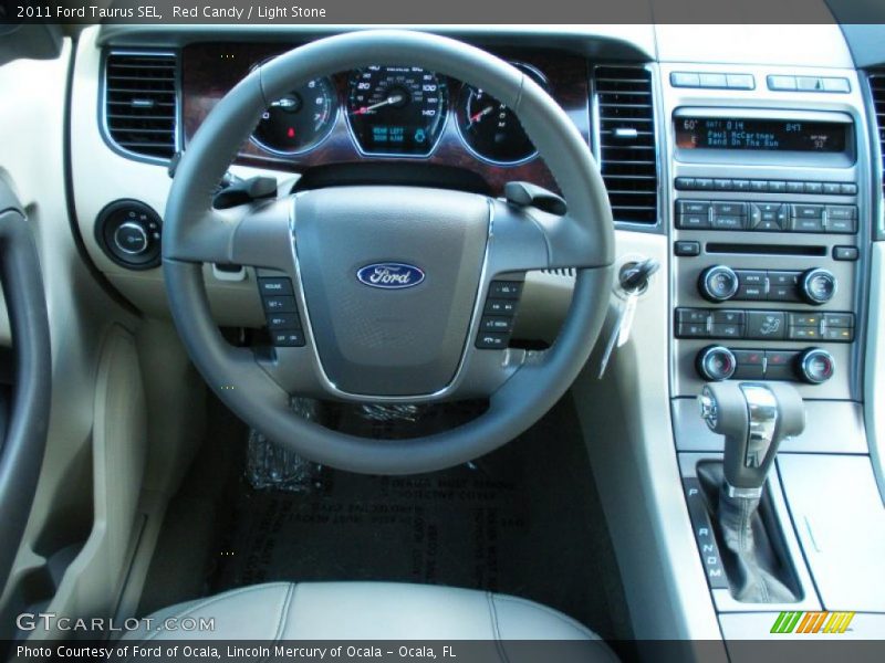 Red Candy / Light Stone 2011 Ford Taurus SEL