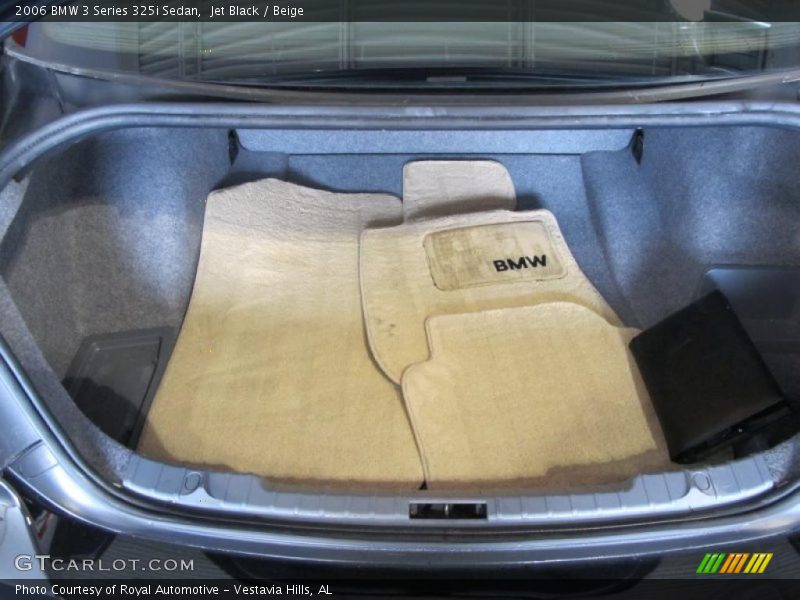 Jet Black / Beige 2006 BMW 3 Series 325i Sedan