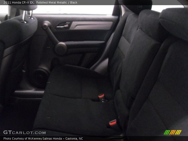 Polished Metal Metallic / Black 2011 Honda CR-V EX