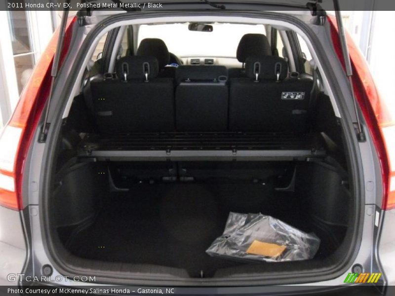 Polished Metal Metallic / Black 2011 Honda CR-V EX