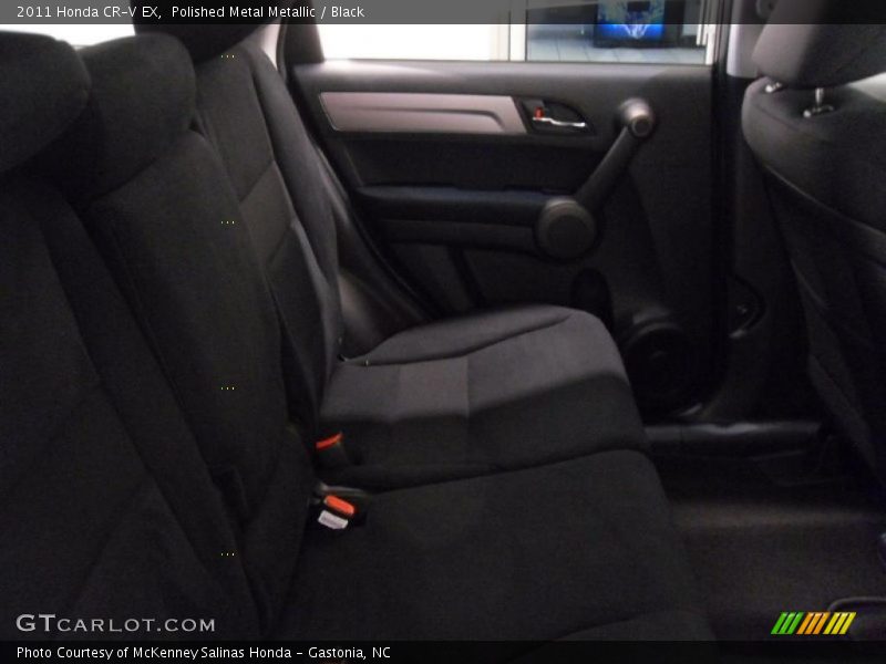 Polished Metal Metallic / Black 2011 Honda CR-V EX