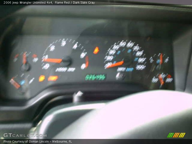 Flame Red / Dark Slate Gray 2006 Jeep Wrangler Unlimited 4x4