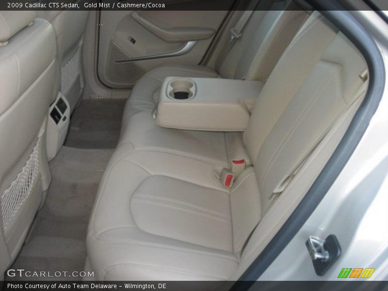 Gold Mist / Cashmere/Cocoa 2009 Cadillac CTS Sedan