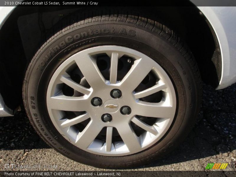 Summit White / Gray 2010 Chevrolet Cobalt LS Sedan