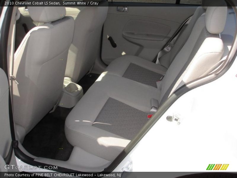 Summit White / Gray 2010 Chevrolet Cobalt LS Sedan