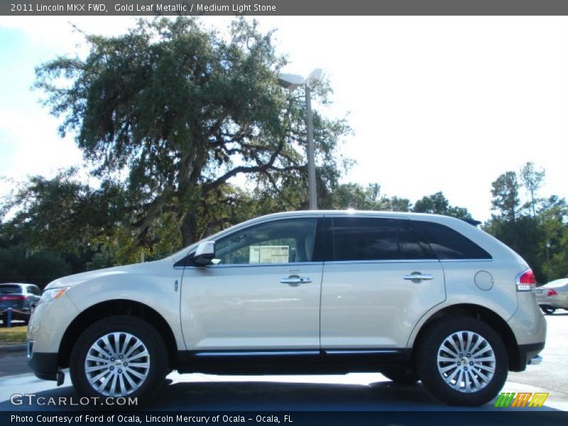 Gold Leaf Metallic / Medium Light Stone 2011 Lincoln MKX FWD