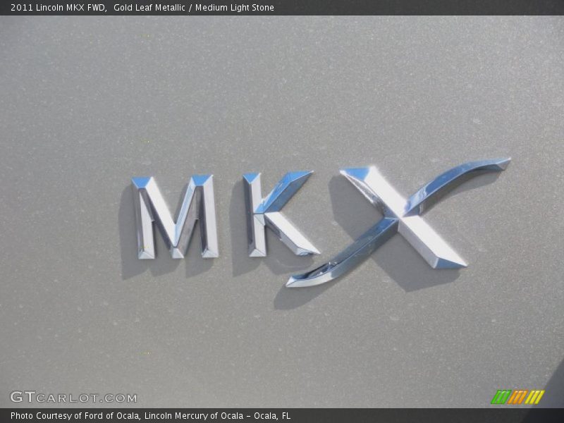 Gold Leaf Metallic / Medium Light Stone 2011 Lincoln MKX FWD