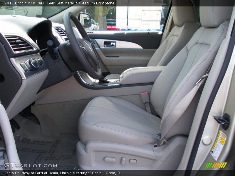 Gold Leaf Metallic / Medium Light Stone 2011 Lincoln MKX FWD