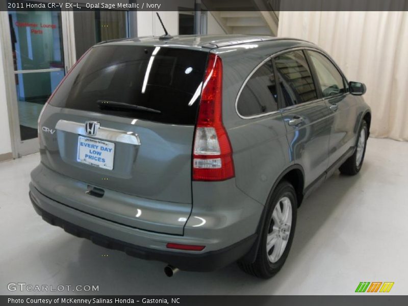 Opal Sage Metallic / Ivory 2011 Honda CR-V EX-L