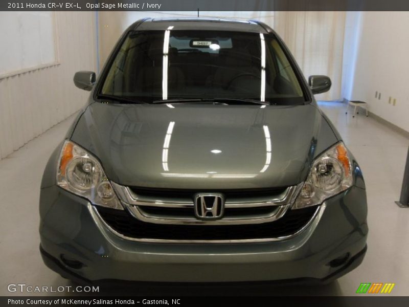 Opal Sage Metallic / Ivory 2011 Honda CR-V EX-L