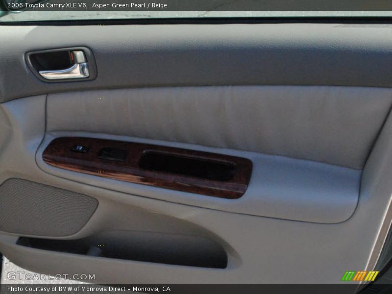 Aspen Green Pearl / Beige 2006 Toyota Camry XLE V6