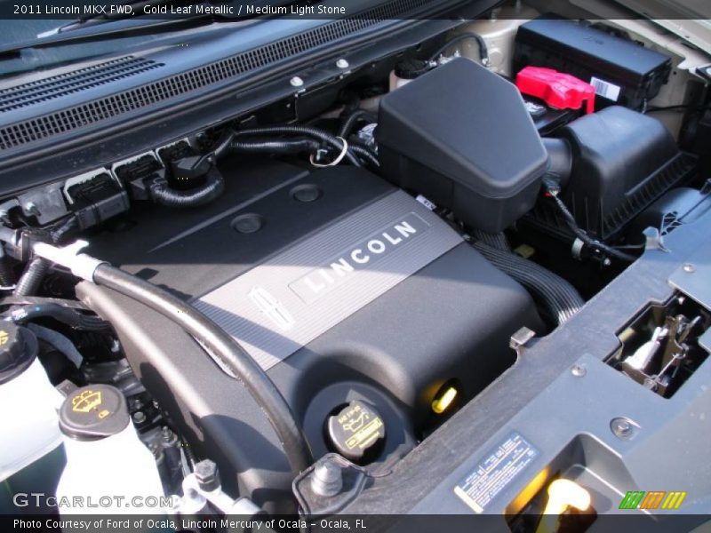  2011 MKX FWD Engine - 3.7 Liter DOHC 24-Valve Ti-VCT V6