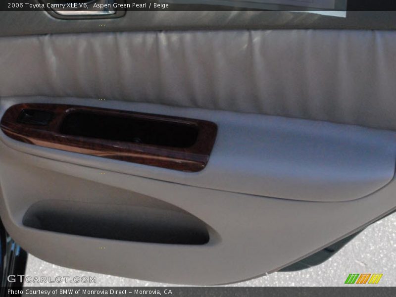 Aspen Green Pearl / Beige 2006 Toyota Camry XLE V6