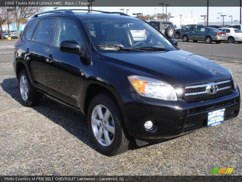 Black / Taupe 2006 Toyota RAV4 Limited 4WD