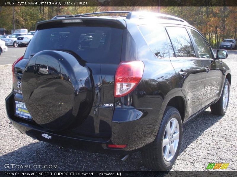 Black / Taupe 2006 Toyota RAV4 Limited 4WD