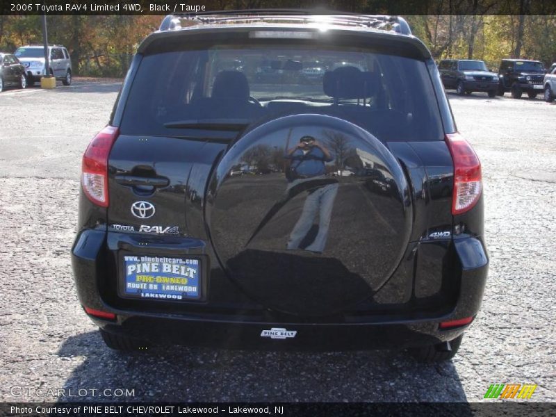 Black / Taupe 2006 Toyota RAV4 Limited 4WD