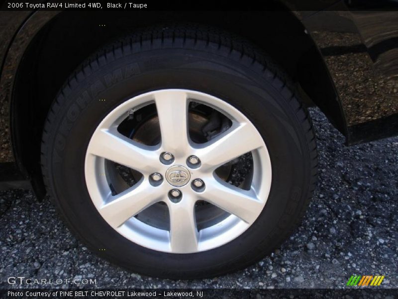 Black / Taupe 2006 Toyota RAV4 Limited 4WD