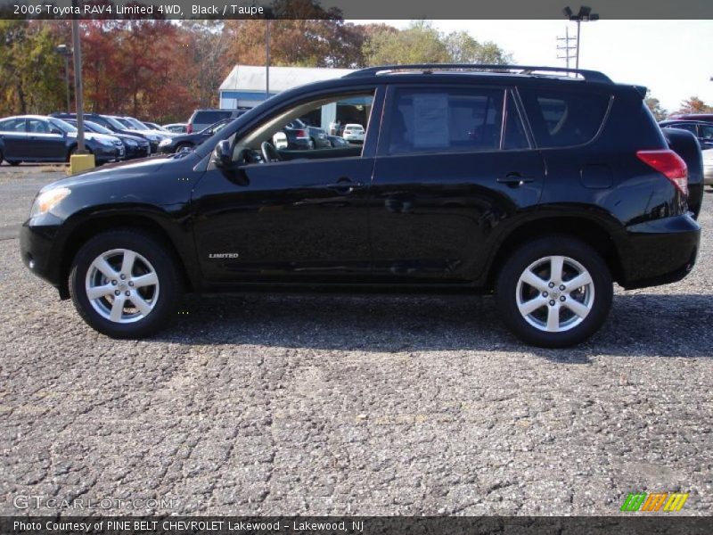 Black / Taupe 2006 Toyota RAV4 Limited 4WD