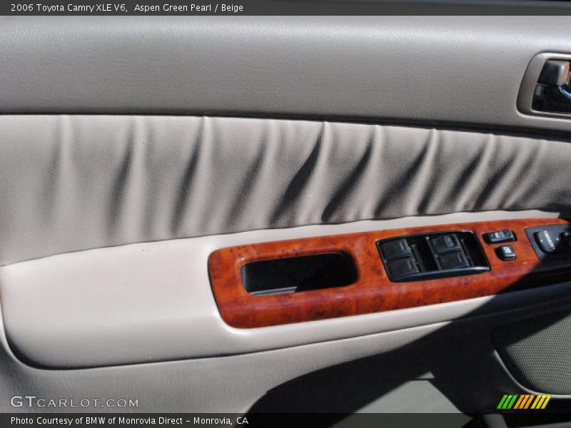 Aspen Green Pearl / Beige 2006 Toyota Camry XLE V6